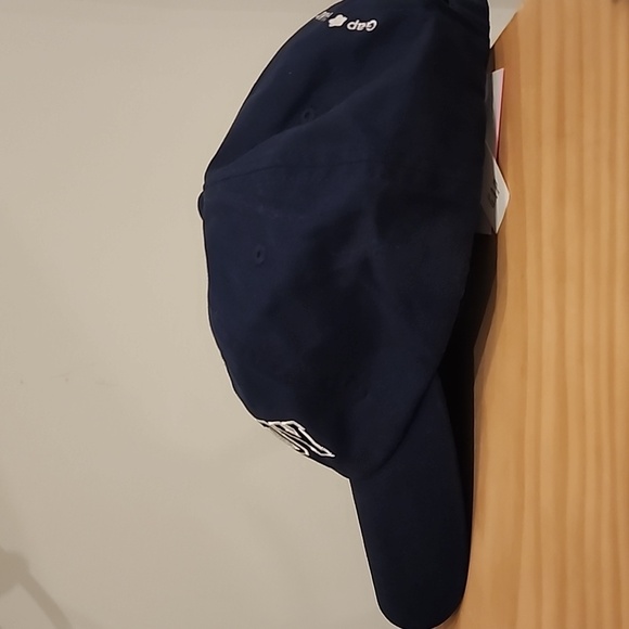 Sandy Liang x Gap Logo Baseball Hat Navy Blue Cap NWT - Picture 3 of 9